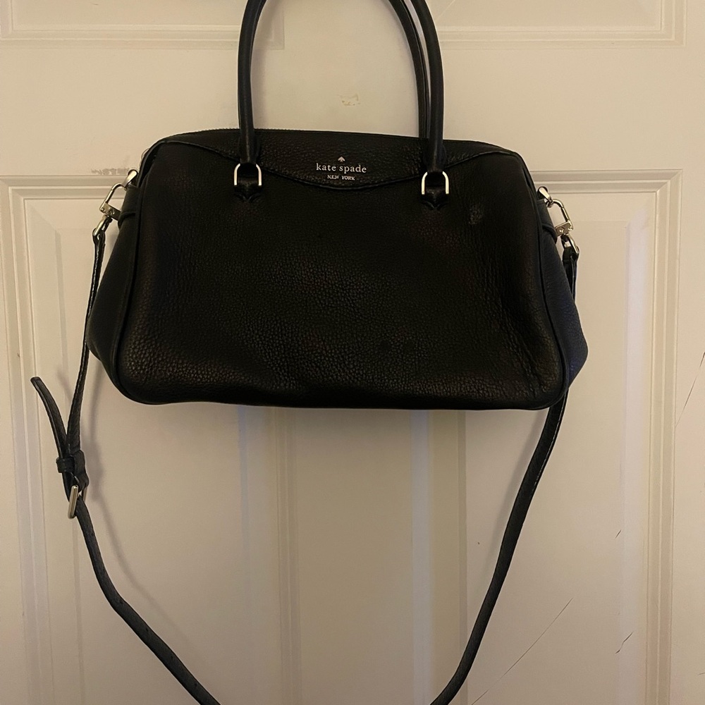Kate Spade Black Leather Crossbody